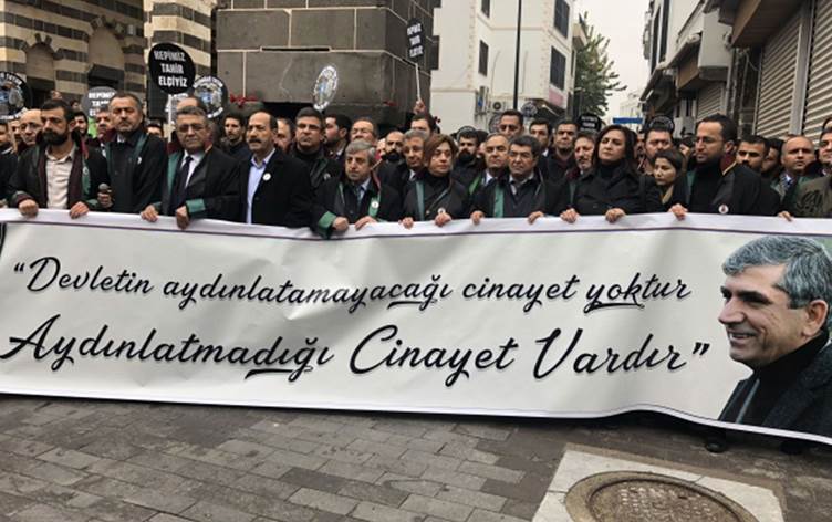 Barolardan ortak açıklama: Tahir Elçi için adalet mücadelesinden asla vazgeçmeyeceğiz