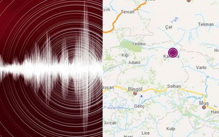 Bingöl'de deprem