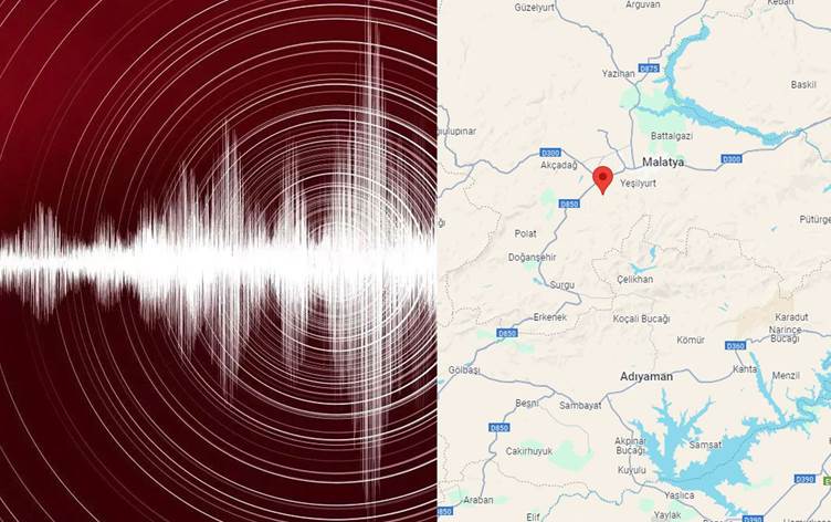 Malatya'da korkutan deprem