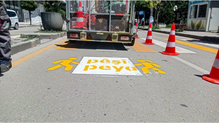 Van'da Kürtçe trafik uyarısı yeniden yazıldı