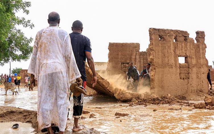 Sudan'ı sel vurdu: 173 kişi öldü, 30 bin ev çöktü