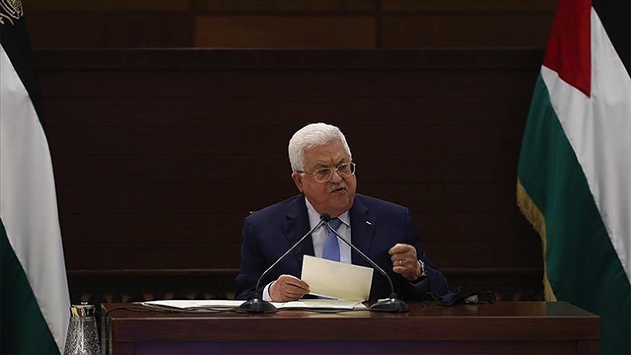 Filistin Devlet Başkanı Abbas: Adil barış için Trump ile çalışmaya hazırım