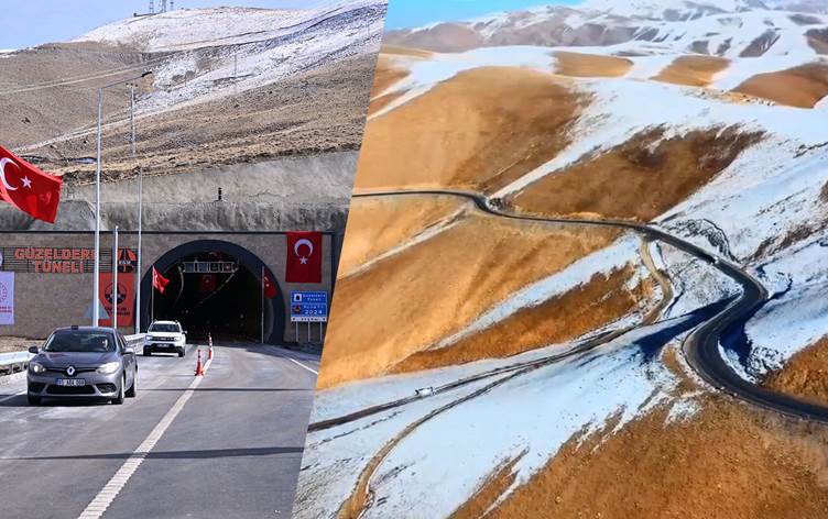 Van-Hakkari yolundaki ‘32 virajlar’ tarihe karıştı: Güzeldere Tüneli açıldı