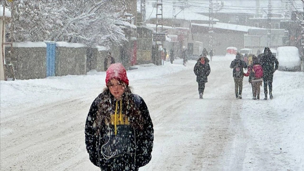 Van ve Bitlis'te 152 yerleşim yerinin yolu kardan kapandı