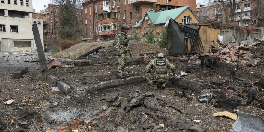 Ukrayna'nın Harkiv kentine balistik füzelerle 'büyük saldırı'