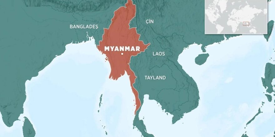 Myanmar'da heyelan faciası