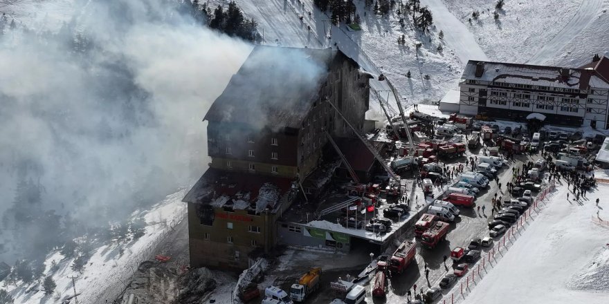 Kartalkaya'da ki otel yangınıyla ilgili yayın yasağı kararı