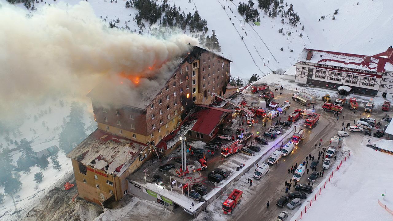 Bolu otel yangının nedeni belli oldu