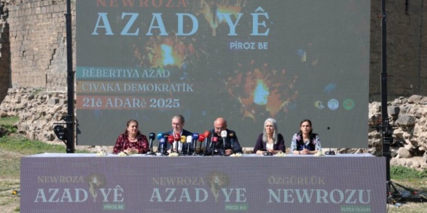 Newroz Deklarasyonu açıklandı