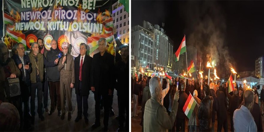 HAK-PAR, PDK-BAKUR, PSK, PWK, Diyarbakır’da Newroz’u Kutladı