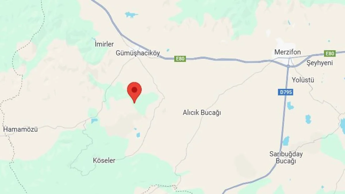 Amasya'da deprem