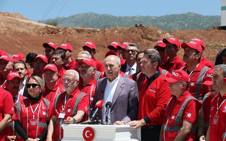 Kurtulmuş Gabar Dağı'nda konuştu: Artık bu dağlarda birlik-beraberlik şarkıları söylenecek