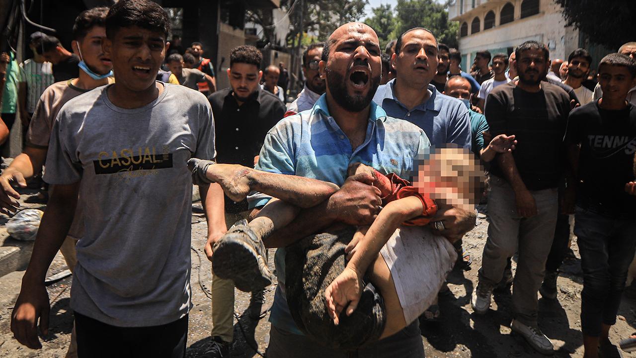 Katil İsrail bayramın 2. gününde de Gazze'ye saldırdı: 78 Filistinli şehit oldu