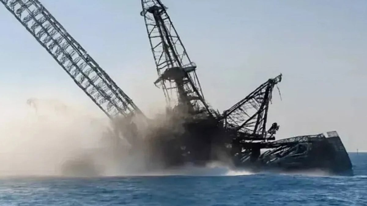 Süveyş Körfezi’nde sondaj gemisi battı: Ölü, yaralı ve kayıplar var