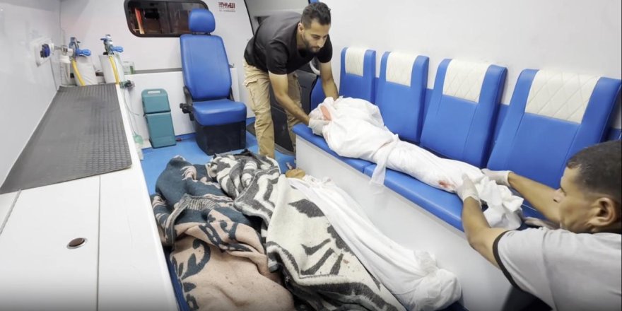 Soykırımcı İsrail, Gazze'nin Han Yunus bölgesine saldırarak 4 Filistinli çocuğu katletti
