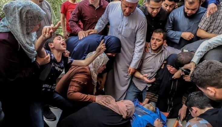 Katil İsrail 48 Filistinliyi Daha Şehit Etti