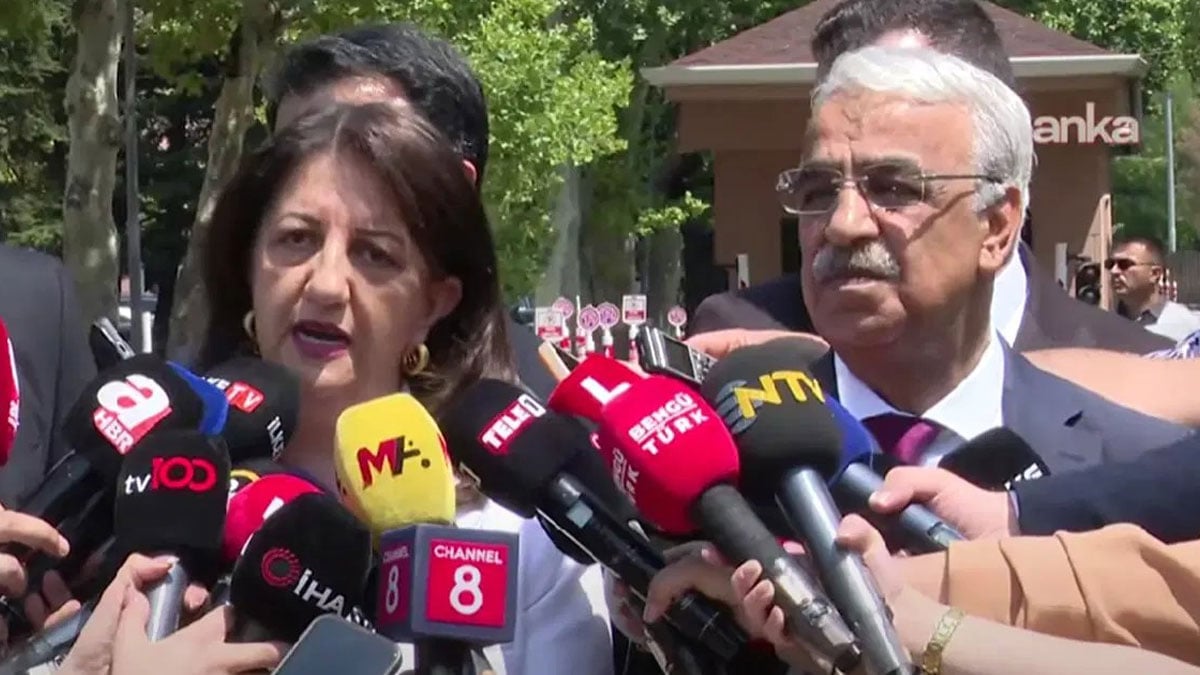 Bakan Tunç ziyareti sonrası DEM Parti'den açıklama