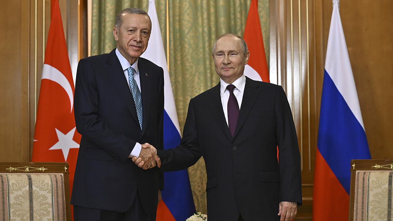 Cumhurbaşkanı Erdoğan,  Putin ile görüştü