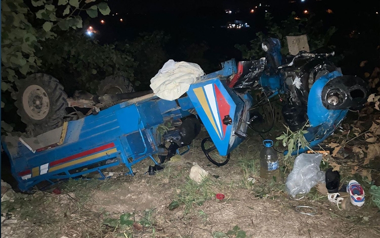 Pat pat şarampole uçtu: 4 ölü, 3 yaralı