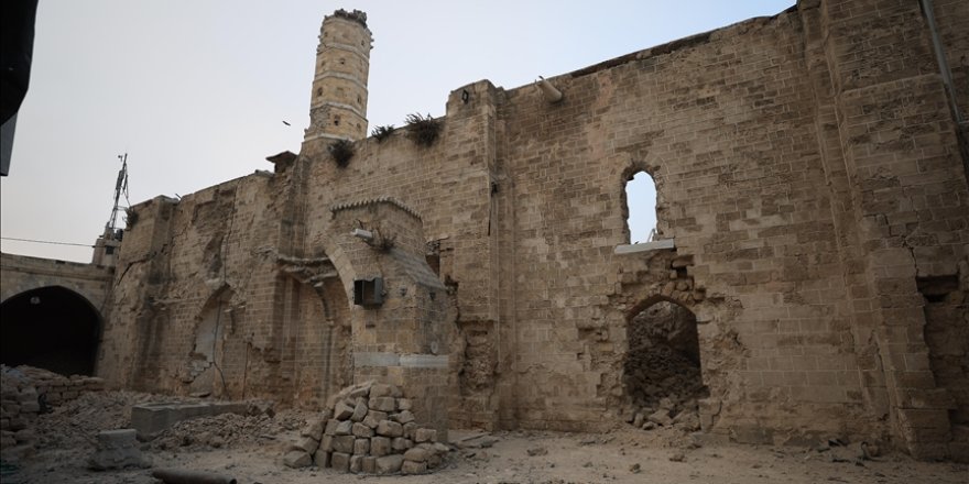 Teröristler,Gazze Şeridi'nin tarihi ve kültürel mirasını da yok etti