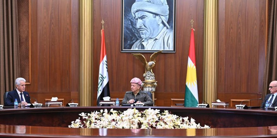 Başkan Barzani, ENKS heyetiyle bir araya geldi: Rojava’daki Kürt taraflara birlik çağrısı