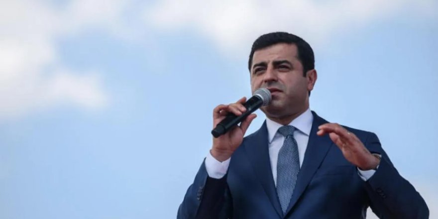 Demirtaş: Barış için her türlü katkıya hazırız