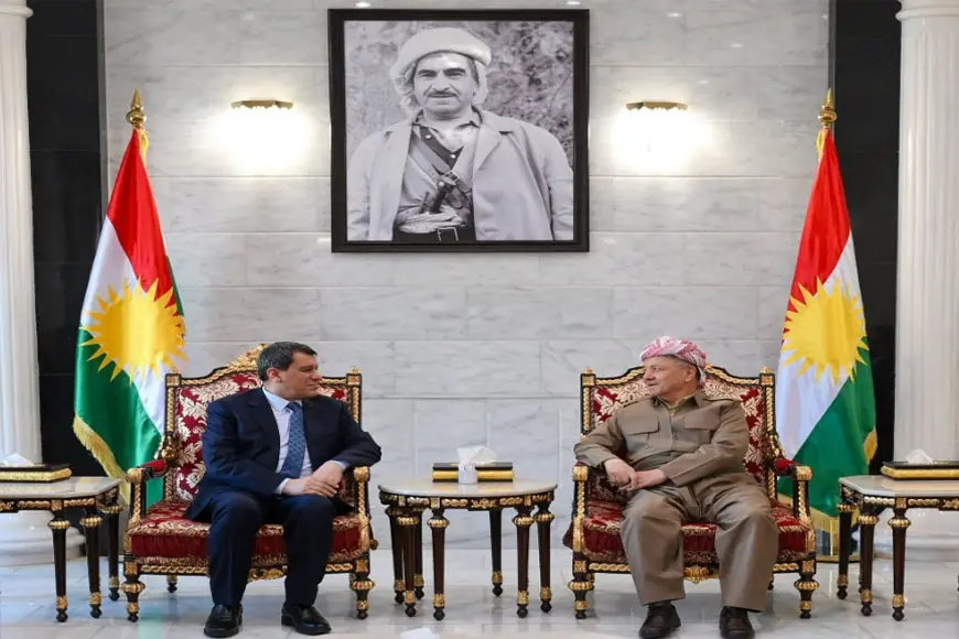 Mesud Barzani, Mazlum Abdi ile bir araya geldi