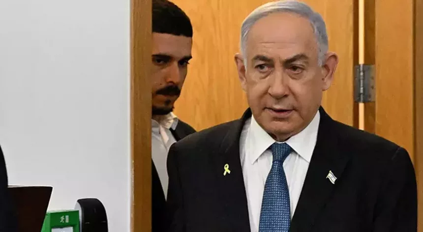 Siyonist Netanyahu Hakim Karşısında