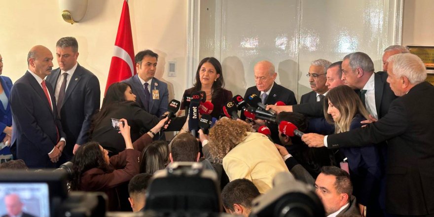 DEM Parti İmralı heyetinden MHP’ye ziyaret