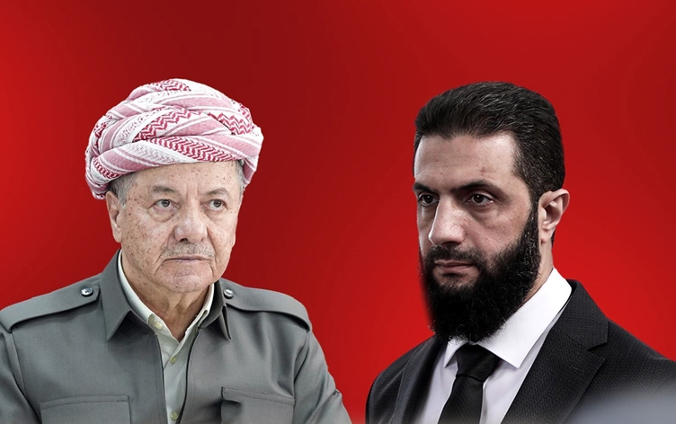 Ahmed Şara, Başkan Barzani'yi aradı: Kürtlerin tüm haklarını garanti ediyoruz