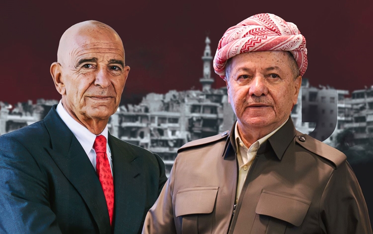 Başkan Barzani, ABD'nin Suriye Temsilcisi Barrack ile 'Halep'i görüştü