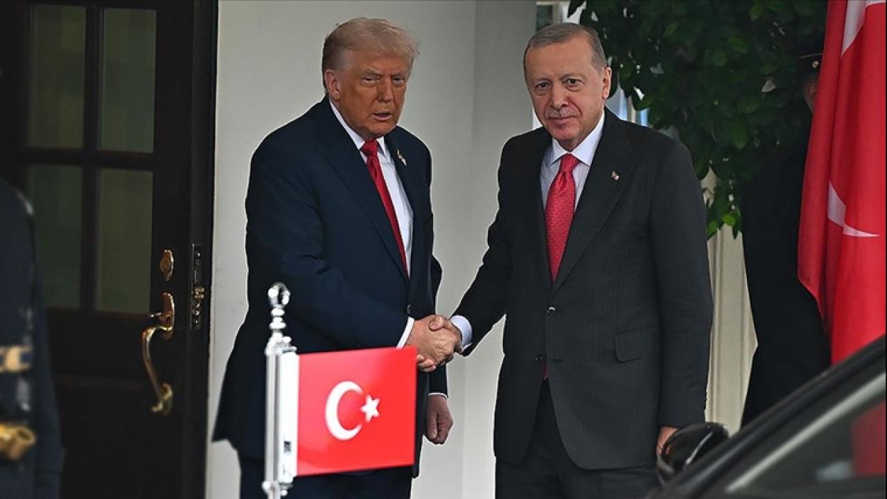 Erdoğan, ABD Başkanı Trump ile görüştü