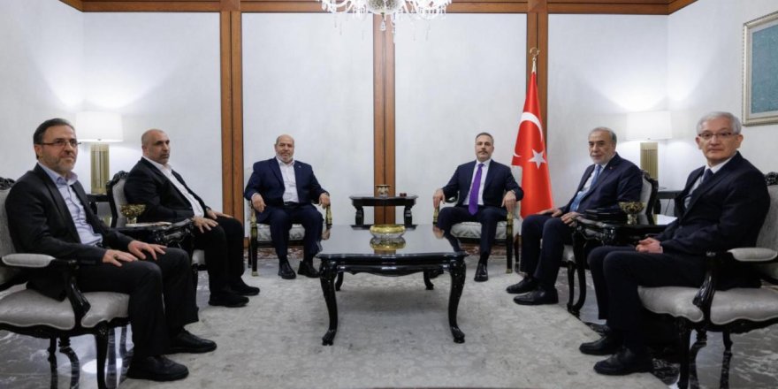 Bakan Fidan, Hamas heyeti ile görüştü