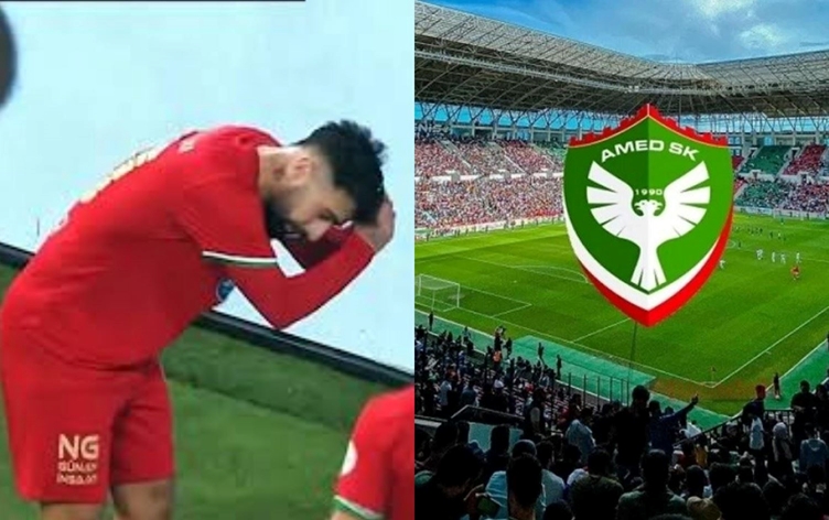 Amedspor ve Çekdar Orhan PFDK'ya sevk edildi