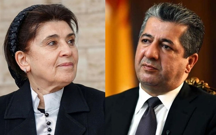 Leyla Zana’dan Mesrur Barzani’ye taziye mesajı: Şehit Peşmergeler hepimizin ortak acısıdır