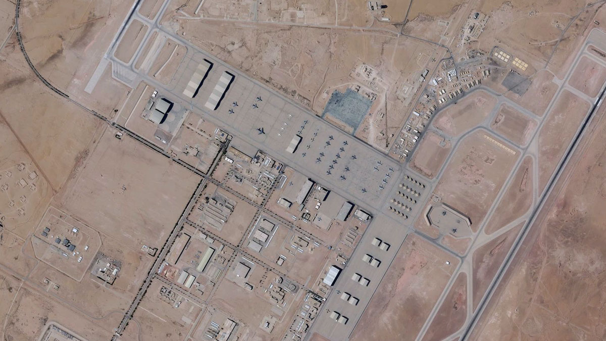 İran'dan ABD'nin sımsıkı korunan üssüne tam isabet