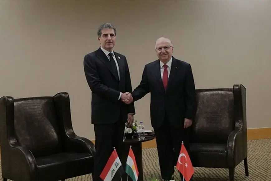 Neçirvan Barzani ve Yaşar Güler Antalya'da bir araya geldi: Barış ve istikrar vurgusu