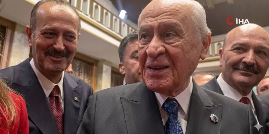 Bahçeli: “Sözümüz sözdür”