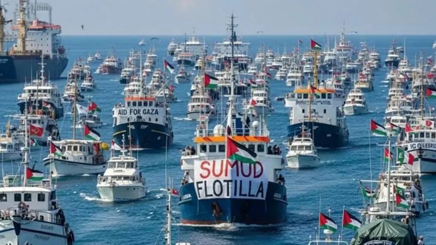 Siyonist İsrail’den Küresel Sumud Filosu’na Saldırı