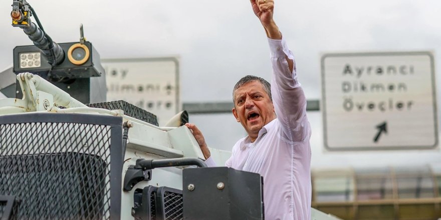 Özgür Özel’in TBMM’ye yürüyüşüne soruşturma