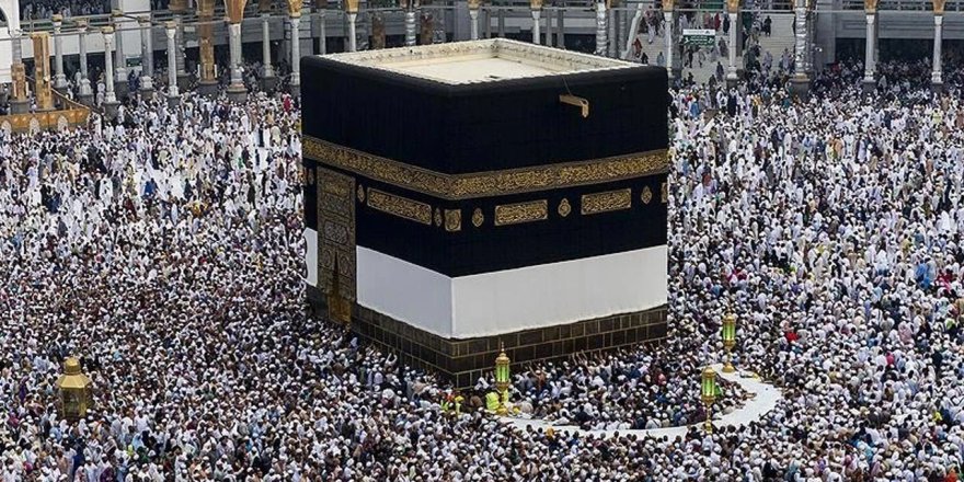 1,7 milyonu aşkın Müslüman hacı oldu