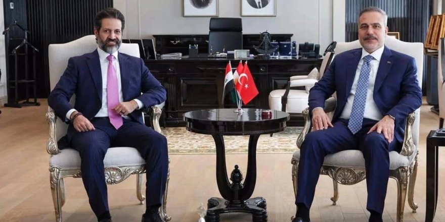 Hakan Fidan, Kubad Talabani ile görüştü