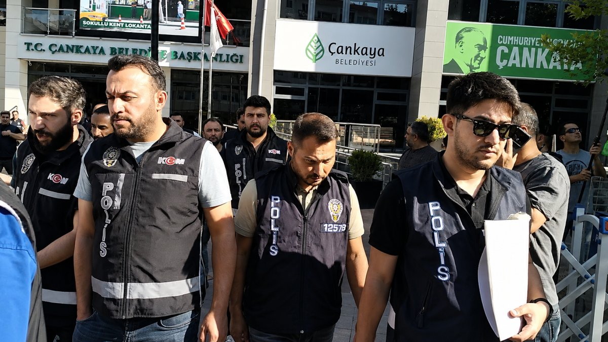 Çankaya Belediyesi'ne operasyon