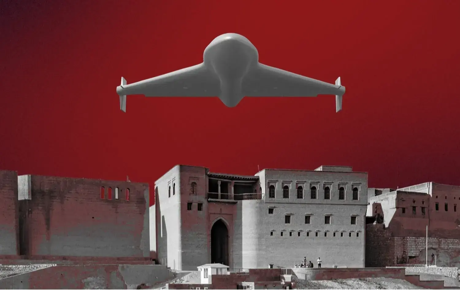 Erbil'e dron ve füze saldırısı