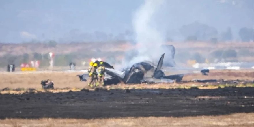 California'da F-35B savaş uçağı düştü