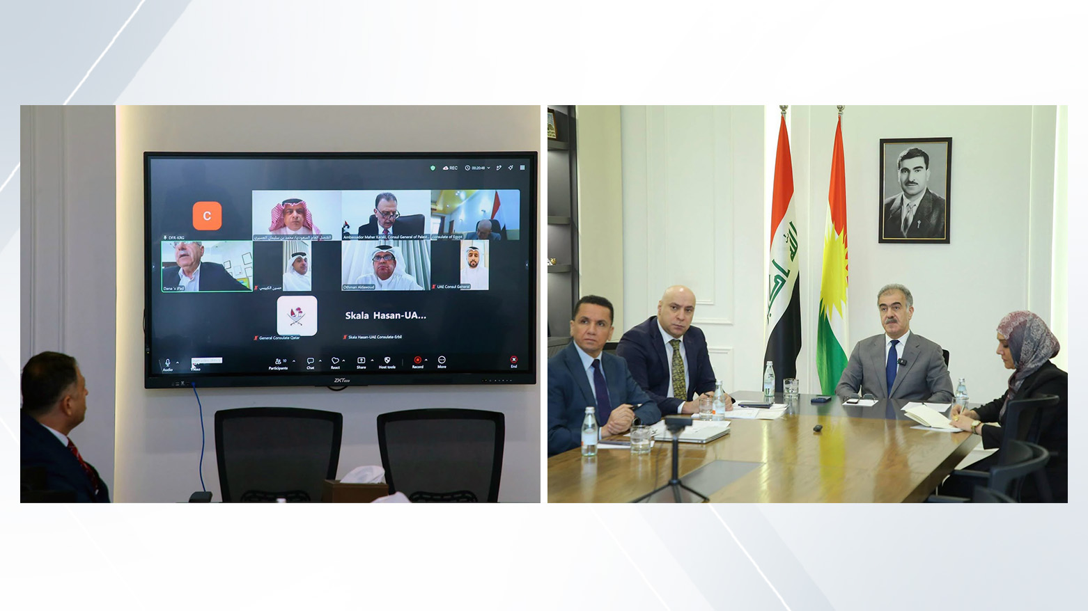 Kürdistan Bölgesi ve Arap ülkelerden bölgesel güvenliğin korunmasına vurgu