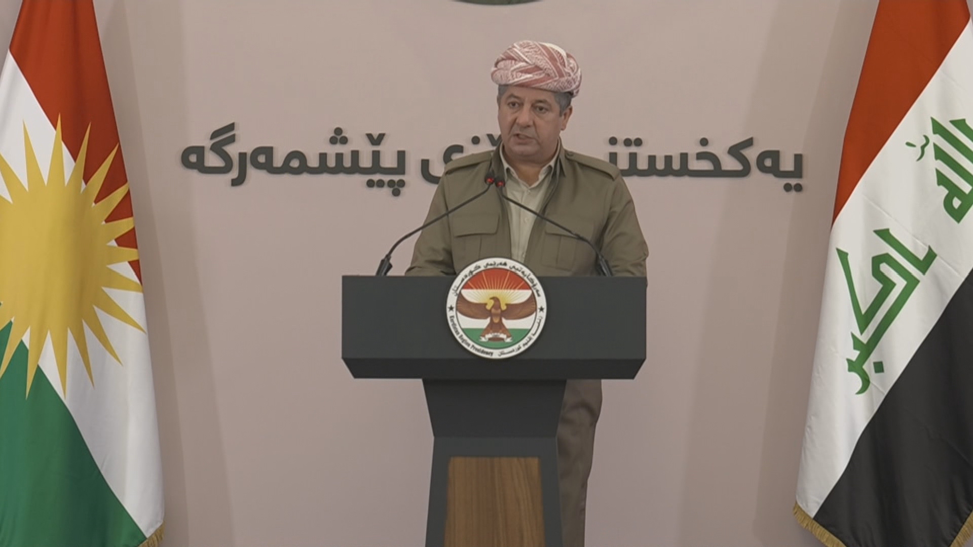 Peşmerge'de tarihi birleşme: Mesrur Barzani tüm güçlerin Bakanlık çatısı altında toplandığını açıkladı