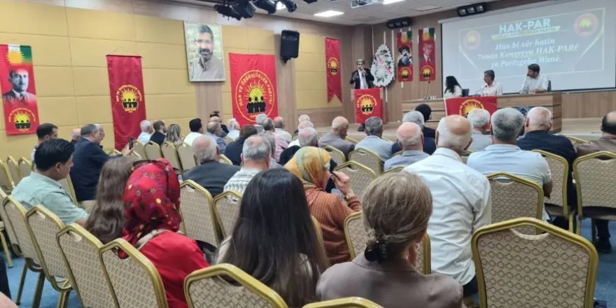 HAK-PAR Van İl Örgütü 7. Olağan Kongresini Gerçekleştirdi