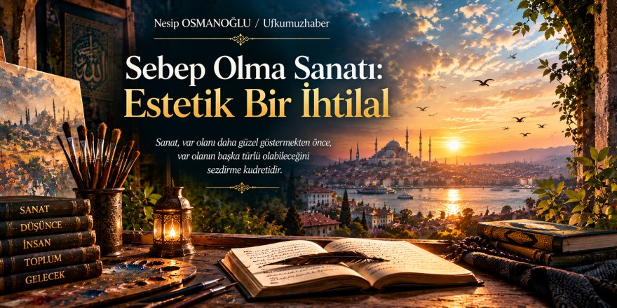 Sebep Olma Sanatı: Estetik Bir İhtilal - Nesip OSMANOĞLU/Ufkumuzhaber