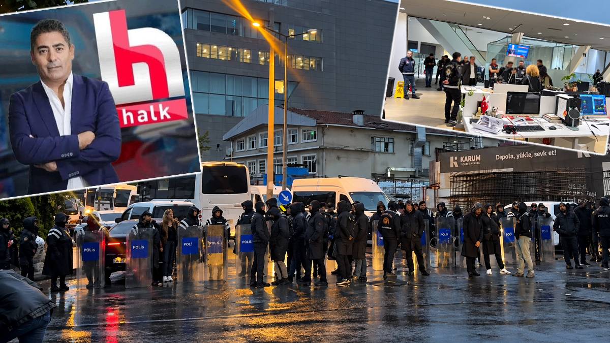 Halk TV'ye polis baskın yaptı: Kayyum atandı, yayın durduruldu  Dinle 0:00